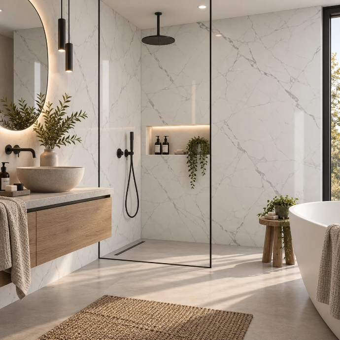 Wand – Wandpanelen badkamer