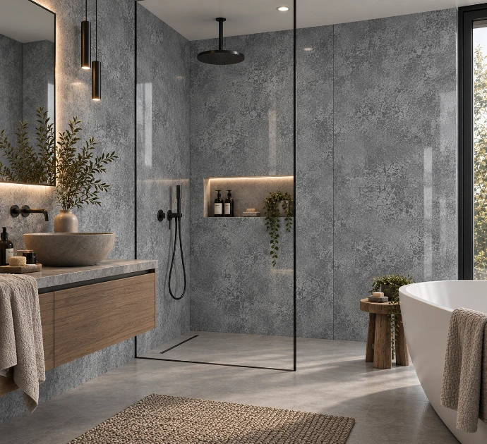 Wand calm contemporary – Wandpanelen badkamer
