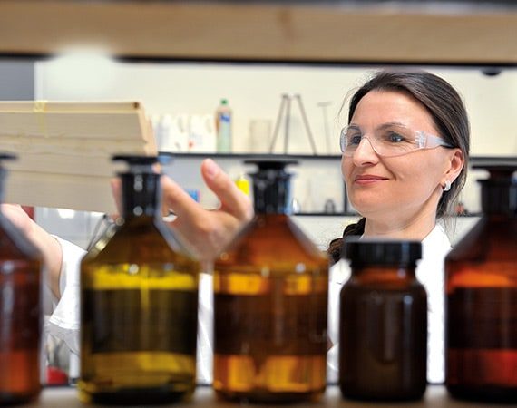 Onderzoek in het Osmo-laboratorium