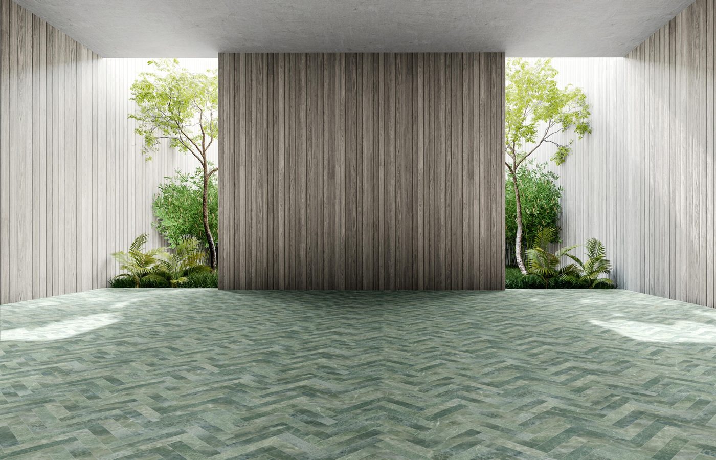 Beauflor Twilight en motif à bâtons rompus