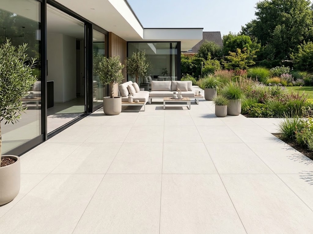 Ceratone Out Colorado Antislip 60x120 20mm (Pearl) - room view terras