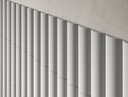 Luca Sempre Matt 10x30 10mm White Curvy