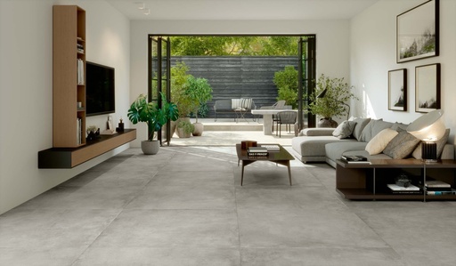 Ceratone Park Matt 120x120 9mm Silver