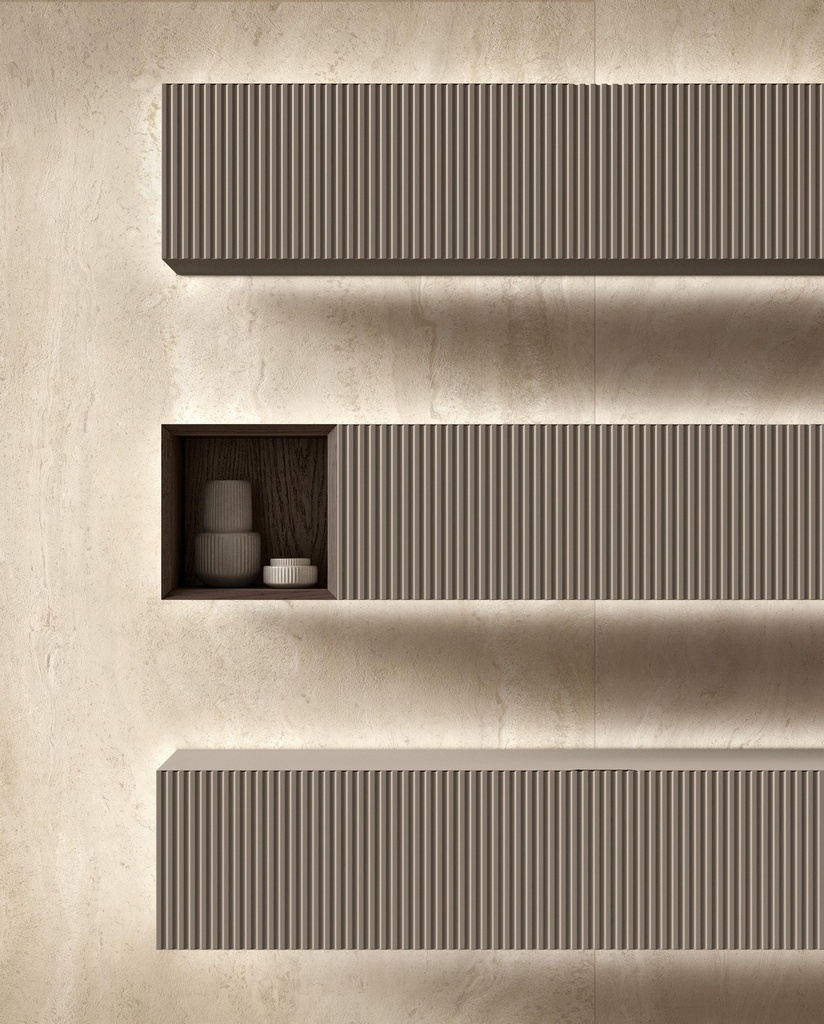 Luca Fiorano Matt Soft 120x280 6mm Gold Travertine