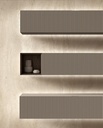 Luca Fiorano Matt Soft 120x280 6mm Gold Travertine
