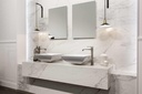 Luca Plint Stone Matt 7x80 10mm Luca Calacatta Smooth