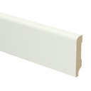 16011 Colonial paintable skirting board RAL 9010 white MDF lacquered 12x60x2400mm
