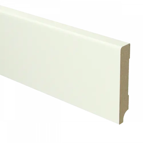 Plint Modern schilder RAL 9010 wit MDF-gelakt 15x90x2400mm