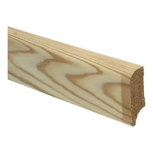 [PPCE20463] Plint Koloniaal grenen onbehandeld massief 22x58mm per m