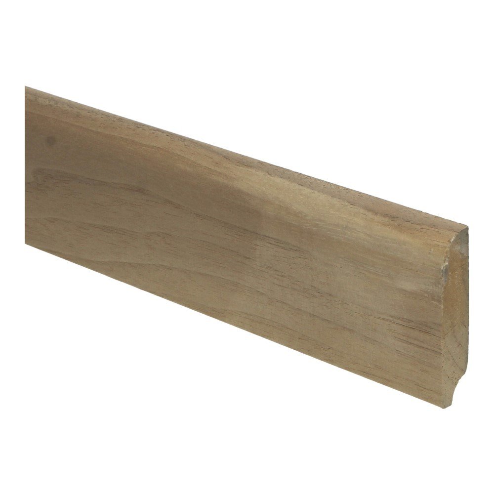11525 Plinthe standard en noyer brut massif 13x60mm par m