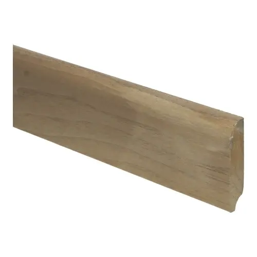 Plint Standaard walnoot onbehandeld massief 13x60mm per m