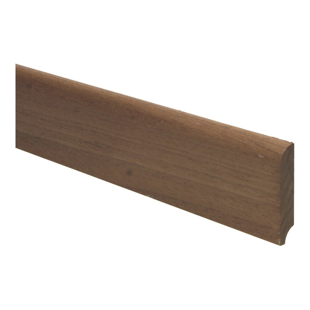 Plint Standaard mahonia onbehandeld massief 13x60mm per m