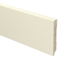 15925 Plinthe moderne à peindre RAL 9001 blanc crème MDF laqué 12x90x2400mm