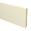 15926 Plinthe moderne à peindre RAL 9001 blanc crème MDF laqué 12x120x2400mm