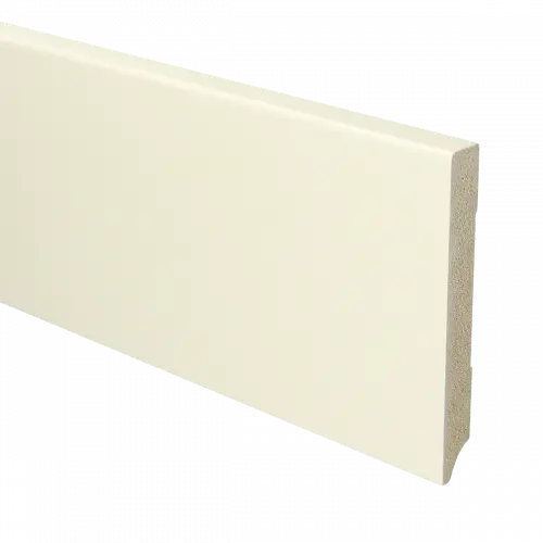 [PPCE21056] 15929 Plint Modern schilder RAL 9001 crèmewit MDF-gelakt 15x120x2400mm