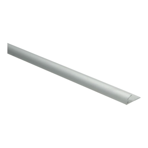 [PPCE30026] 66616 Profilé bec de perroquet argent ALU 8x25x2700mm
