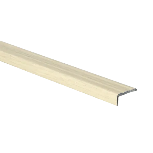 Profiel hoek eiken warm wit ALU 10x24,5mm kleef 2000mm