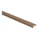 Profiel hoek eiken naturel donker ALU 10x24,5mm kleef 2000mm
