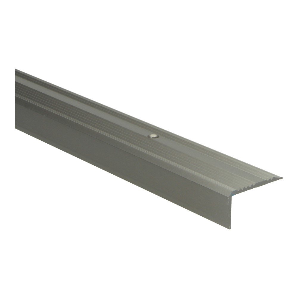 65366 Kuberit Profiel trap rvs grof antislip ALU 43x23x3000mm