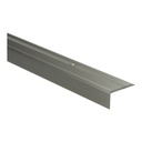 65366 Küberit stair nosing profile stainless steel coarse anti-slip ALU 43x23x3000mm