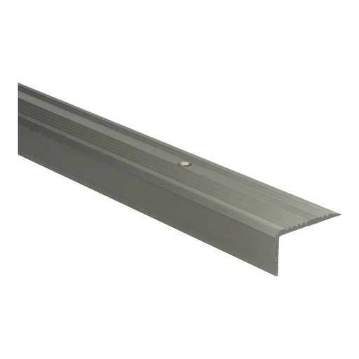 [PPCE31601] 65366 Küberit stair nosing profile stainless steel coarse anti-slip ALU 43x23x3000mm