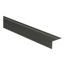 65369 Küberit stair nosing profile bronze fine anti-slip ALU 40x25x3000mm