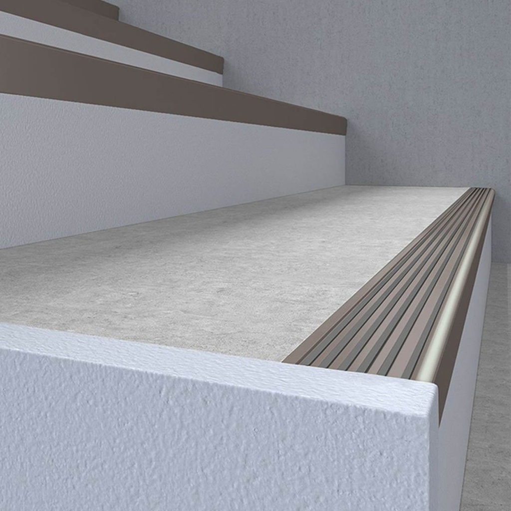 Döllken Profiel trap champagne 1245 kunststof 40x40x2500mm
