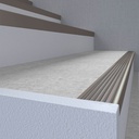 20705 Döllken Profiel trap A40 kleur champagne 1245 kunststof 40x40x2500mm