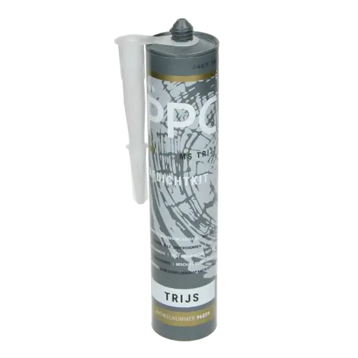 [PPCE40000] 96839 PPC afdichtingskit transparant grijs (trijs) 290ml (overschilderbaar)