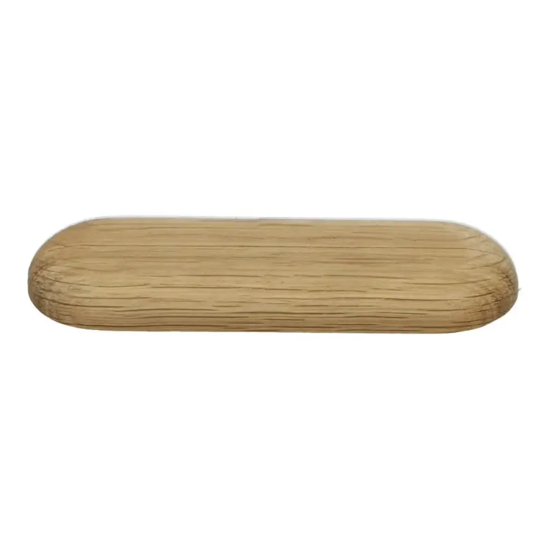 Double oak natural oil pipe rosette without drill hole