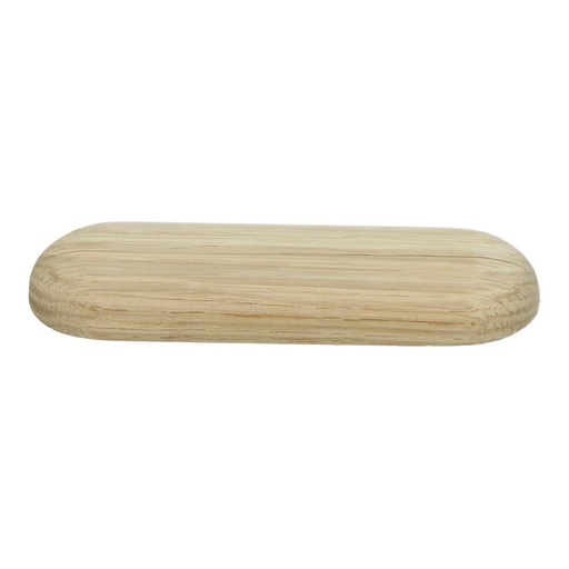 [PPCE40017] Double raw oak pipe rosette without drill hole