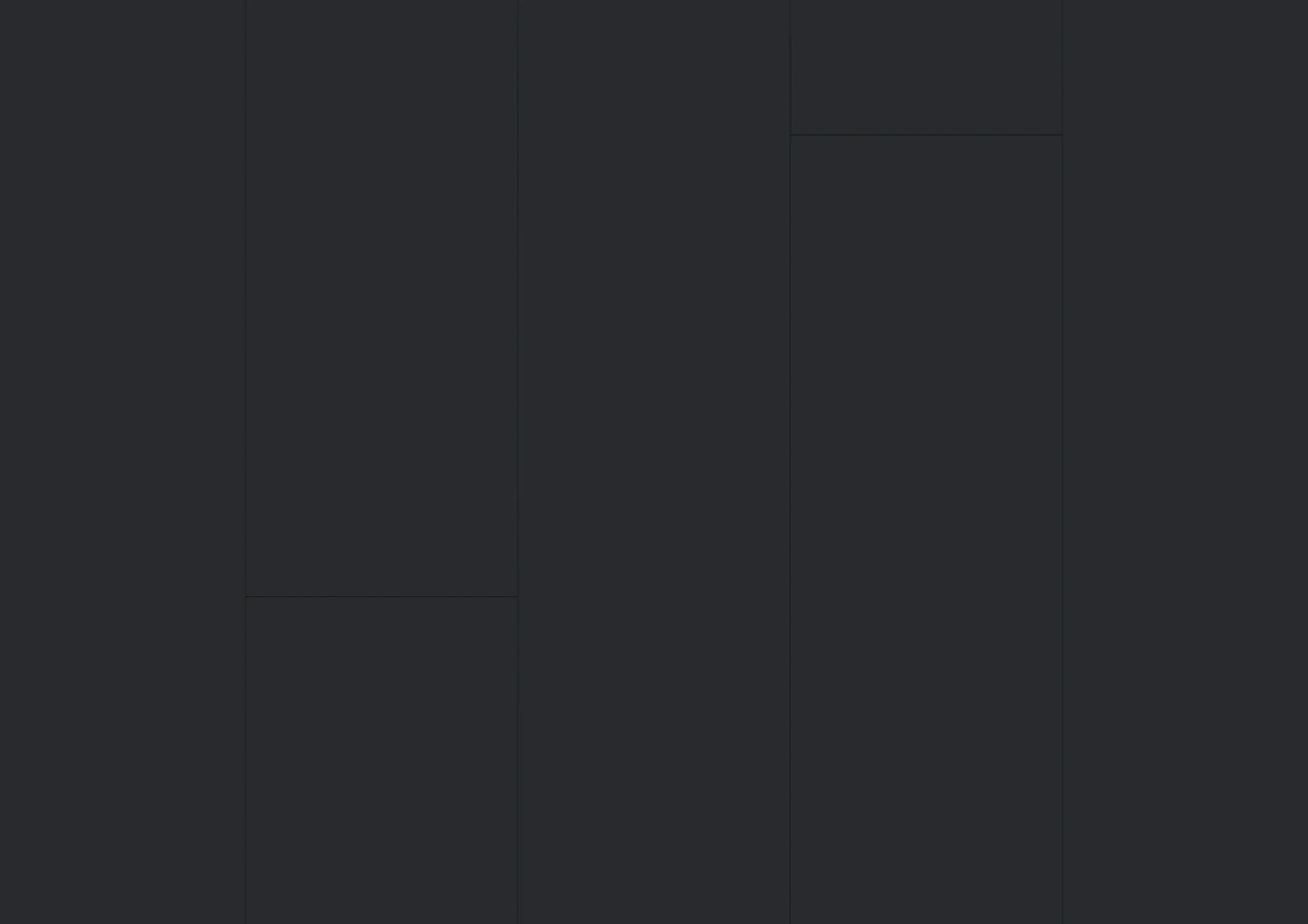 [1101130305] ter Hürne UniqueDesign Panelen Uni mat zwart 402 Lang (2600 mm)