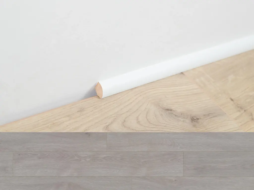 BerryAlloc Plint Kwadrant jazz light grey 2,4m per 4st