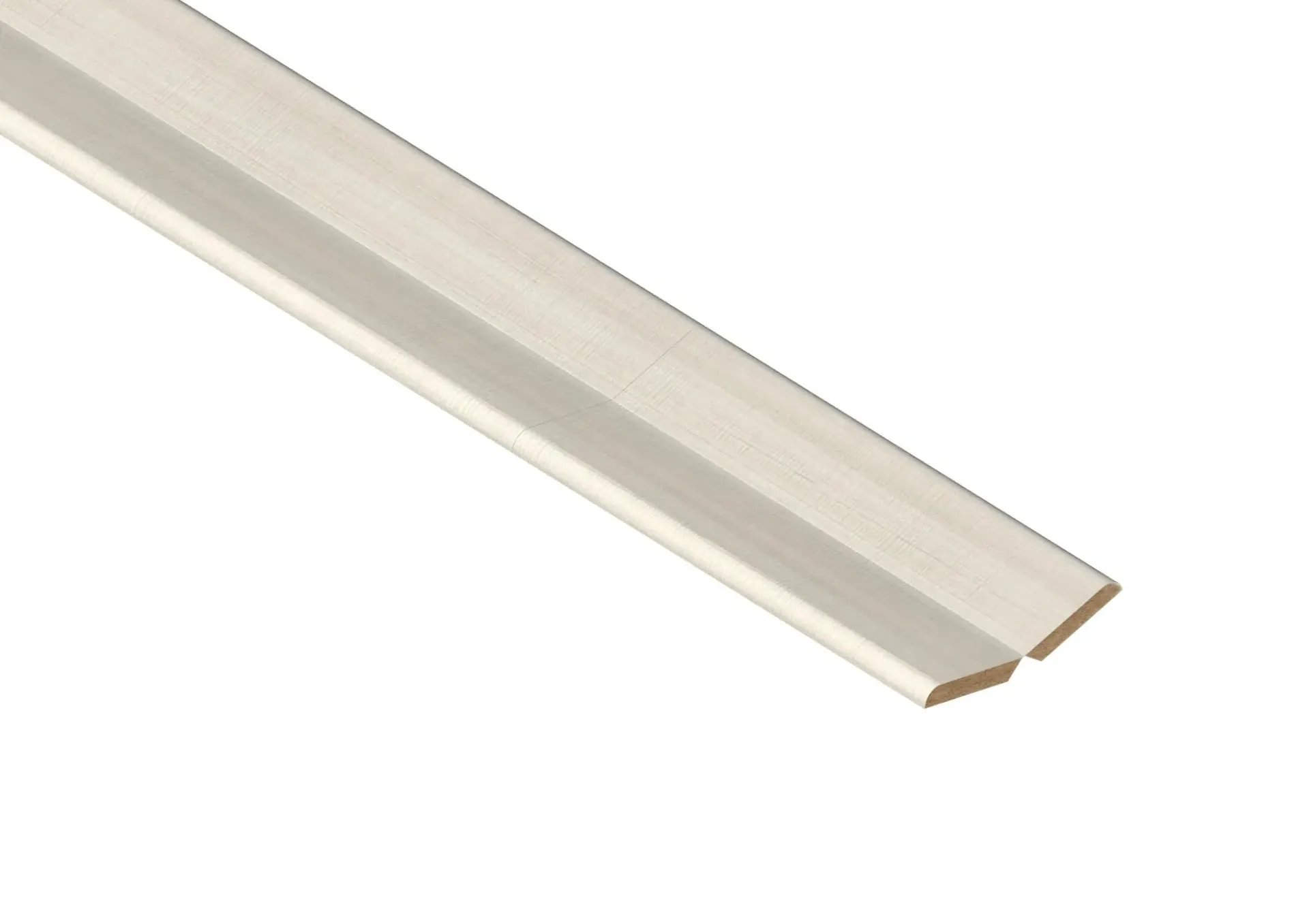 [1101140408] ter Hürne Vouwhoeklijst Den champagne wit 408