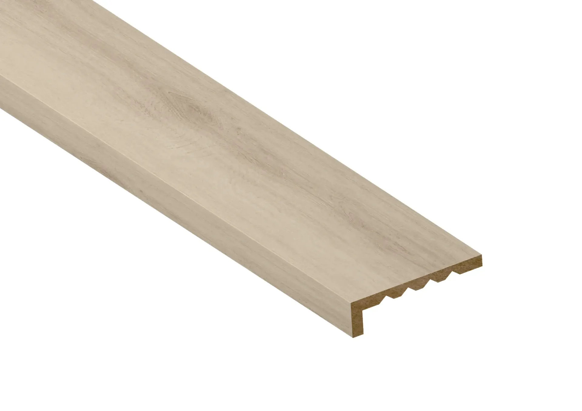 [1101140507] ter Hürne Afdeklijst Eiken crème beige 407