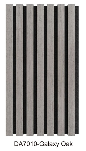[ACOU-DA7010-Galaxy Oak] ACOUSTIC PANEL Wood veneer 2700 x 600 x 21mm Galaxy Oak