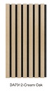 ACOUSTIC PANEL Wood veneer 2700 x 600 x 21mm Cream Oak