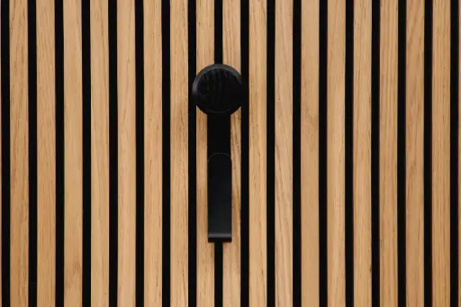 [1101340200] ter Hürne SilentDesign LivingWall lang met houten knop Haakon 
