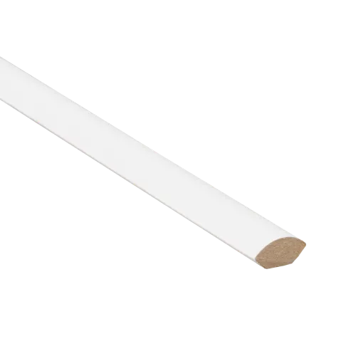 MDF quadrant profile 12x12 white foil-wrapped 28130 