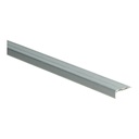 69108 Profilé d'angle autocollant 10 mm argent brossé ALU 1m