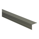 69403 Profilé d'angle Duo autocollant 24,5x30 mm inox 1m
