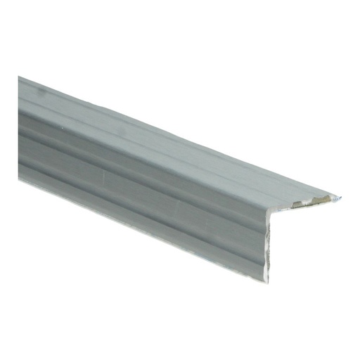 [PPCE30386] 69458 Duo-hoeklijnprofiel zelfkl. 24,5x30 mm zilver geborsteld 3m