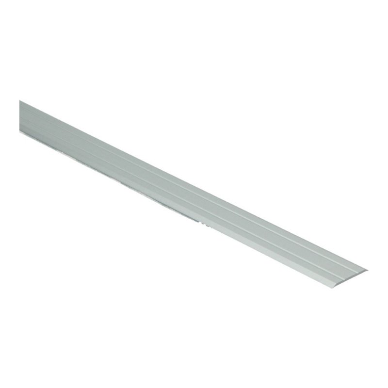 41129 Profiel verbinding zilver ALU 2x25mm kleef 1000mm