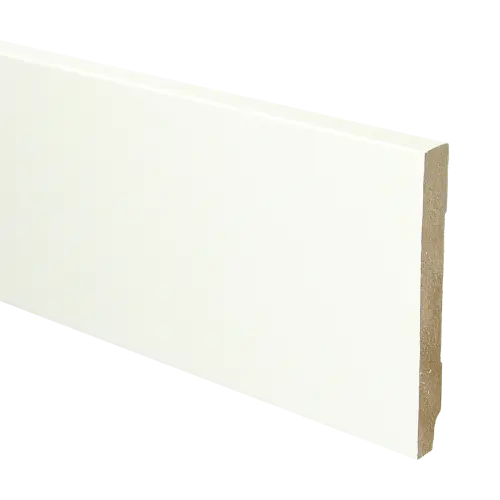 [16254] 16254 MDF plint recht 120x15x2400 wit gefolied