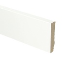16754 Straight MDF skirting board 70x15 white foil-coated 2400mm