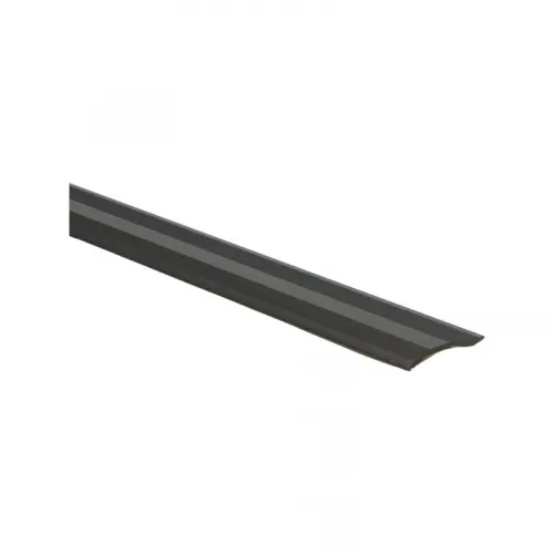 50370 Profiel niveau brons ALU hoogte 0-20mm kleef 1000mm