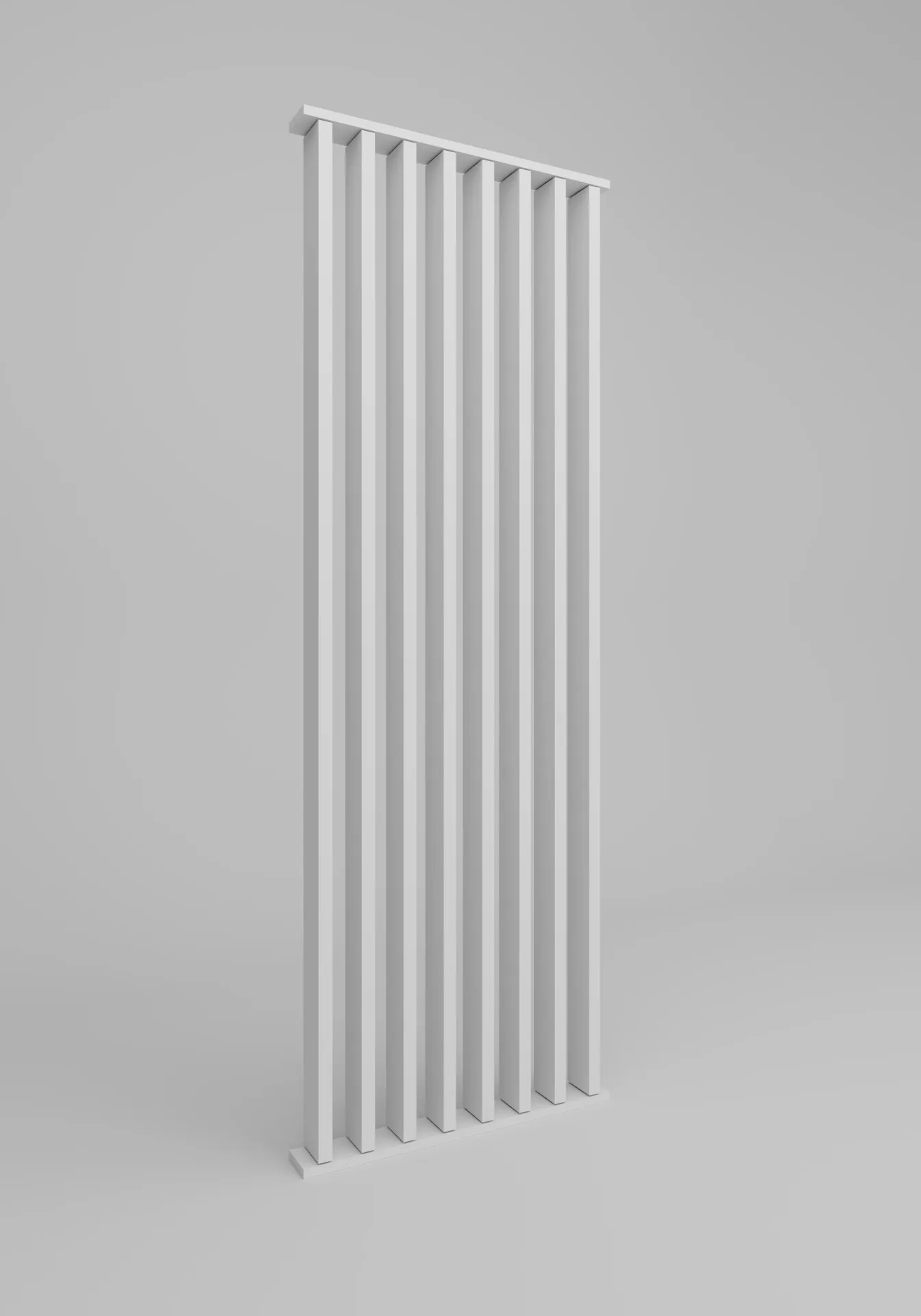 [1101360210] Divisio Uni white Denver square slat