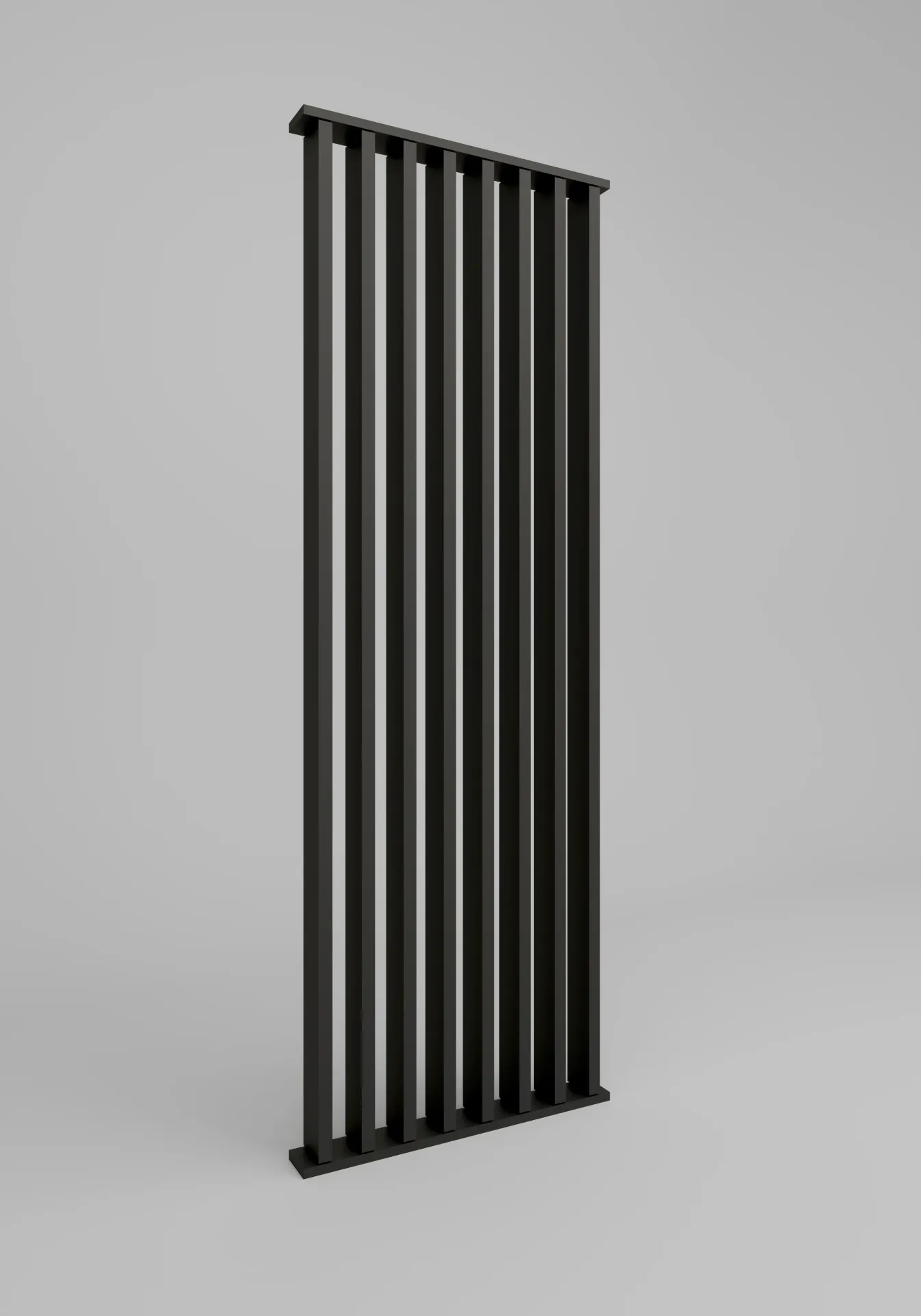 [1101360211] Divisio Uni black Chicago square slat