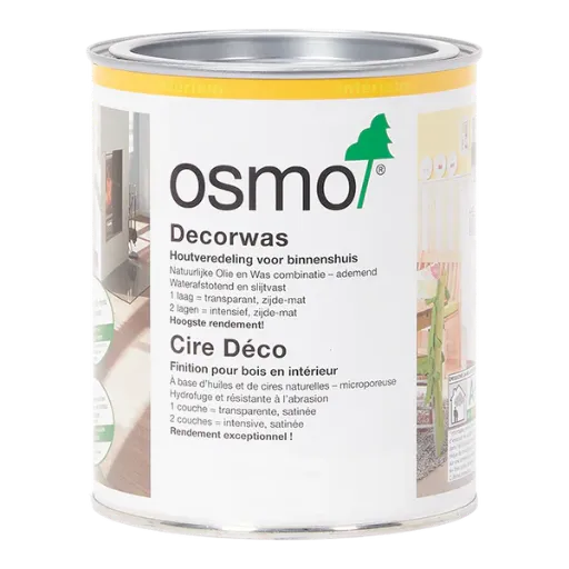 [10100002] Osmo Decorwas Transparant 0,75L (3101, Kleurloos)