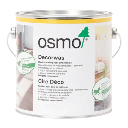 [10100003] Osmo Decorwas Transparant 2,50L (3101, Kleurloos)